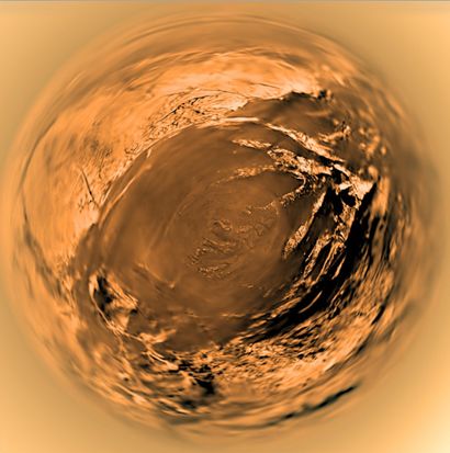 null Nasa. GRAND FORMAT. Titan. Une des plus fascinante lune du système solaire se...