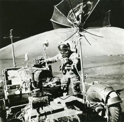 null Nasa. Mission Apollo 17. Dernière mission Apollo sur la Lune et troisième mission...