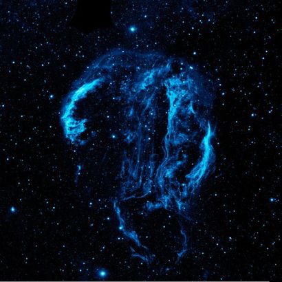 null Nasa. GRAND FORMAT. Magnifique observation d'une super Nova dans la constellation...
