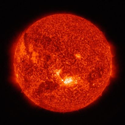 null Nasa. GRAND FORMAT. Vue du soleil au cours d'une observation d'étude. Août 2015....