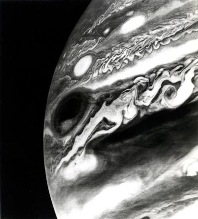 null Nasa. Observation du grand "Red Spot" de Jupiter vu par la sonde spatiale Voyager....