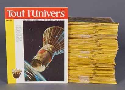 null Lot de 124 numéros de «Tout l'univers» années 1960