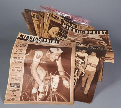 null Journal «Miroir sprint» 268 numéros des années 1950