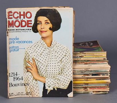 null Journal «L'écho de la mode» années 1960. 78 + 43 numéros