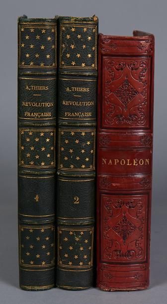 Auguste Thiers «Histoire de la révolution française» Pris, Furne et Jouvet.1866.
Edition...