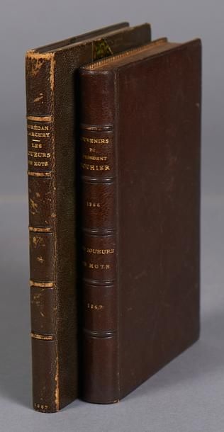 Etienne Lorédan Larchey (1831-1902) «Les Joueurs de mots» Compilation faite par Lorédan...