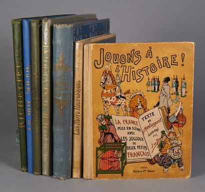 null Ensemble de 7 ouvrages illustrés pour enfants: 1. Octave Lebesgue dit Georges...