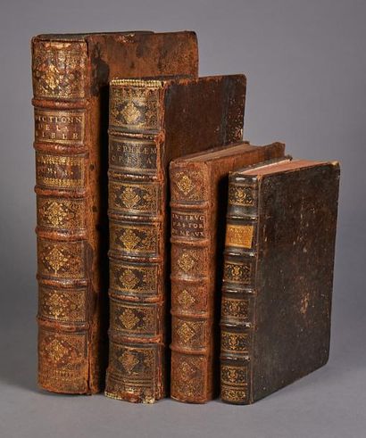 null Le grand dictionnaire de la bible tome 1 Lyon; Jean Certe 1703 Edition in folio;...