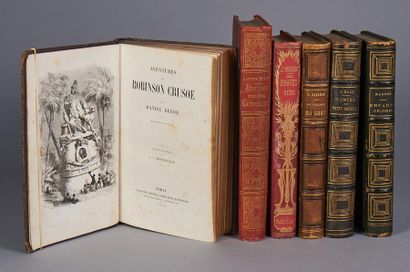 J. Girardin «Les braves gens» Paris Hachette 1900. Couverture richement ornée en...