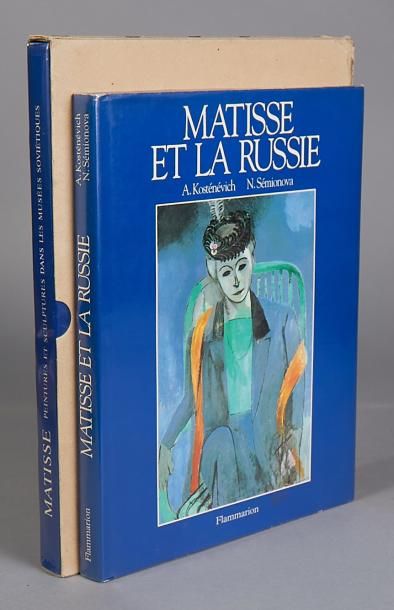 null Matisse (2 lots): 1. A.Kostenovich et N.Sémionova: Matisse et la Russie. Paris...