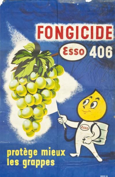 null FONGICIDE Esso 406 (Agriculture - Viticulture) Protège Mieux les Grappes- SODICO...
