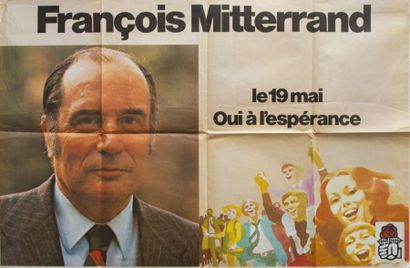 null "Parti Socialiste, François Mitterrand, le 19 mai oui à l'Esperance" Imp. Avenirgraph...
