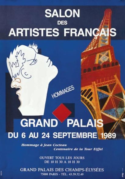 ZACCHI Jean-Marie 9 avril 1944 "Grand Palais DES CHAMPS-ELYSEES Salon des artistes...
