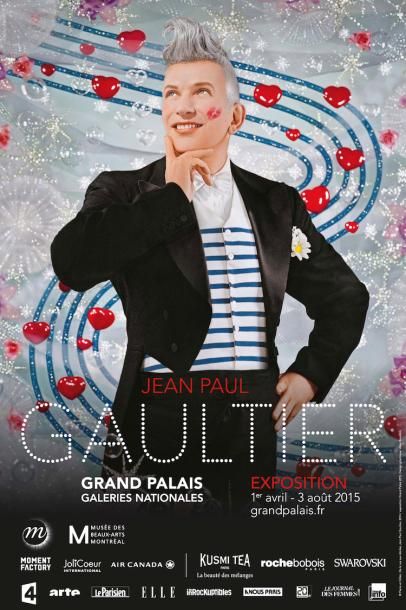null Jean Paul Gauthier
Expo Grand Palais 2015
120 x 176 cm 
Etat A