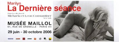 null Marilyn La dernière séance Musée Maillol Paris 2006
Affiche pelliculée en 2...