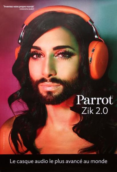 null Parrot Zik2.0 - Conchita Wurst
176 x 120 cm