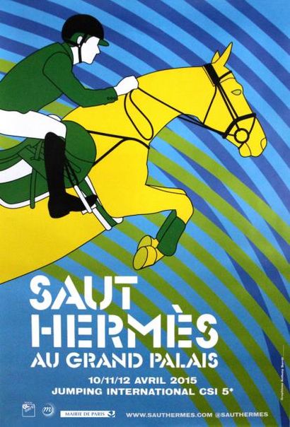 null Hermes
Saut Hermès au Grand Palais 2015
176 x 120 cm 