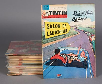 null Journal TINTIN: 35 numéros des années 1960