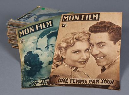null Revue «Mon film» fin des années 1940. 44 numéros