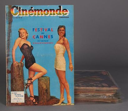 null Revue «Cinemonde» Années 1950. 130 numéros