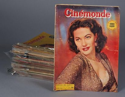 null Revue «Cinemonde» Années 1950. 130 numéros