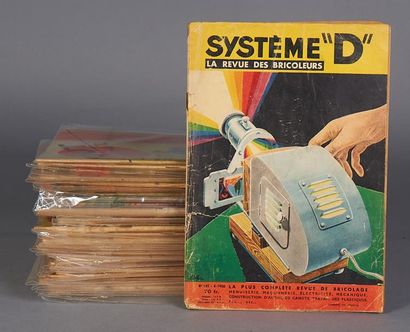 null Revue «Tout le système D» Années 1950. 33 numéros