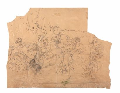 null Giovanni Paolo Panini (1692-1765), école de

Scène de danse

Papier

63 x 50...