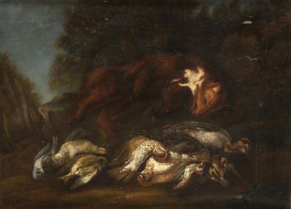 null Baldassare de Caro (Naples 1689-1750), atelier de

Nature morte au gibier dans...