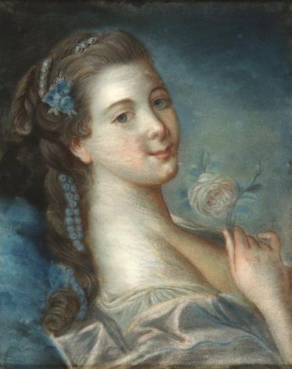 null Ecole FRANCAISE du XIXème siècle

Portrait d’une jeune femme à la rose

Pastel

38,5...