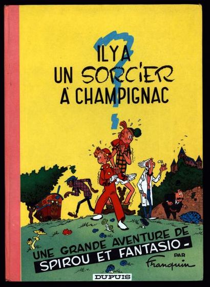 FRANQUIN Spirou et Fantasio
Il y a un sorcier à Champignac, éditions de 64 et 66,...