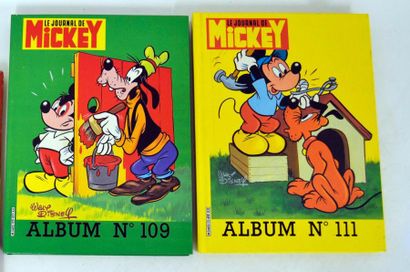 null JOURNAL DE MICKEY Reliures 109 et 111 du Journal de Mickey à l'état neuf