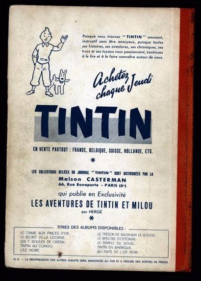 null JOURNAL DE TINTIN Reliures 10 du Journal de Tintin belge et 14 du Journal de...