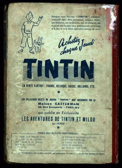 null JOURNAL DE TINTIN Reliures 17 et 18 du Journal de Tintin français
Reliure 17...