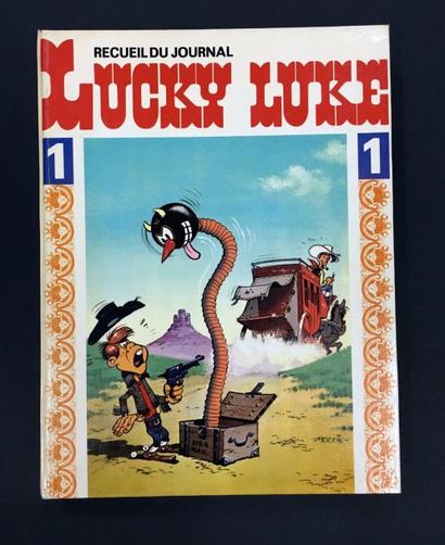 null LUCKY LUKE Reliure 1 du journal Lucky Luke, bien complet des posters, en superbe...