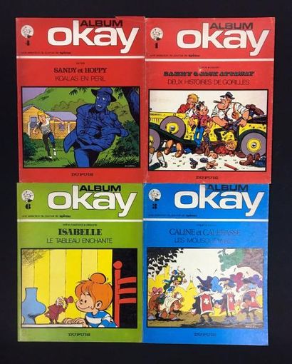 OKAY 4 albums de la collection Albums Okay en édition originale en superbe état Sammy
Deux...