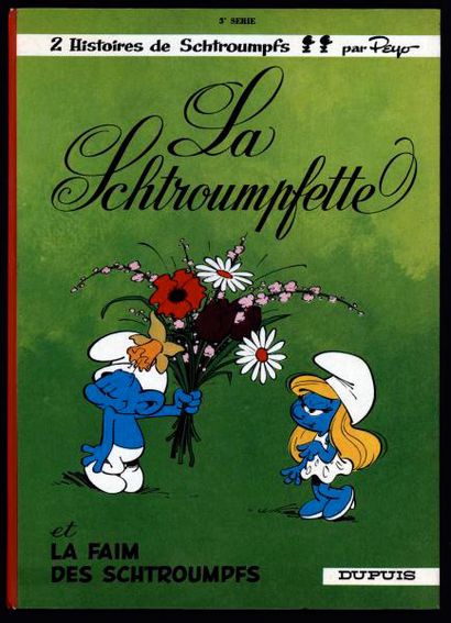 PEYO Les Schtroumpfs La Schtroumpfette
Edition originale en bel état, extrémités...