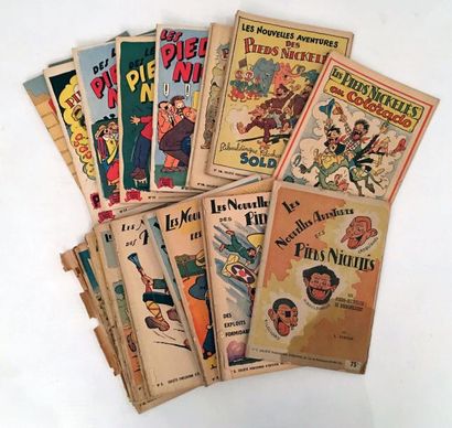 null PIEDS NICKELES Collection des 26 premiers fascicules, série après-guerre
Editions...