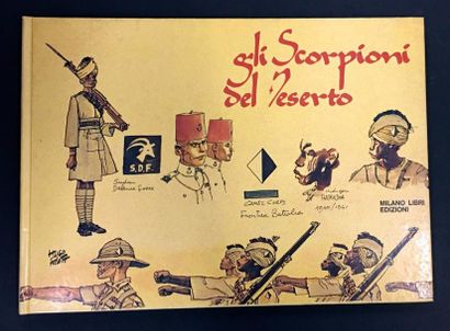 Pratt Gli Scorpioni del Deserto, édition originale en italien, tirage limité à 5000...