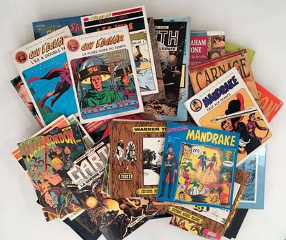 SCIENCE FICTION Ensemble de bandes dessinées comprenant 3 volumes de Flash Gordon...