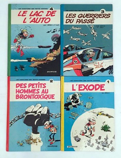 SERON Les Petits hommes
Tomes 1 à 4 en édition originale (feuilles volantes pour...