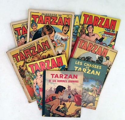 null TTARZAN 
Ensemble des 15 premiers volumes de la collection Hachette (sf 15),...