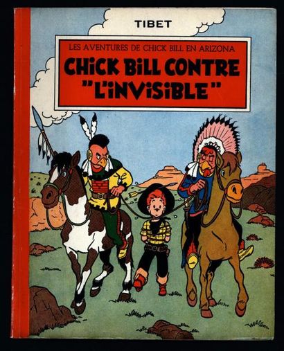 TIBET Chick Bill
Contre l'invisible
Edition originale en superbe état, dos légèrement...