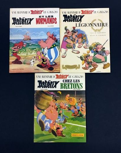 UDERZO Asterix
Lot de 3 albums en édition originale comprenant Les normands (petit...