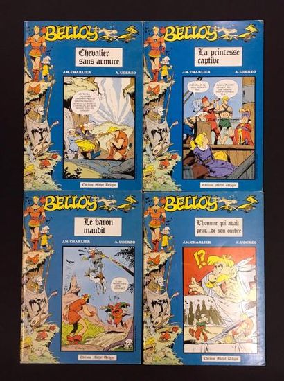 UDERZO Belloy
Les quatre volumes édités par Deligne en édition originale en très...