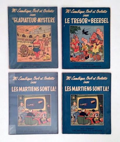 VANDERSTEEN Bob et Bobette
Les martiens sont la, édition originale, très bel exemplaire
Le...
