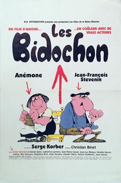 BINET Les Bidochons
Affiche du film sorti en salles en 1996
60 x 40 cm