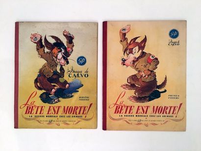 CALVO La bête est morte
Les deux volumes en édition originale Superbes exemplair...
