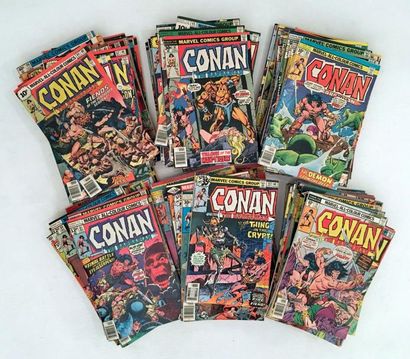 null CONAN Fort lot de comics US comprenant environ 155 numéros entre le 1 à 181...