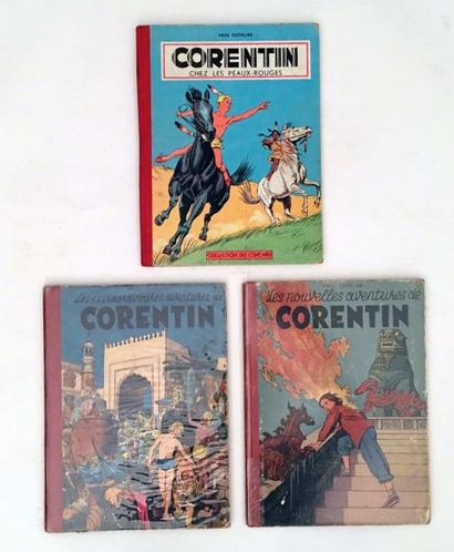 CUVELIER Corentin
Les extraordinaires aventures en édition de 1953 (Sphinx d'or),...