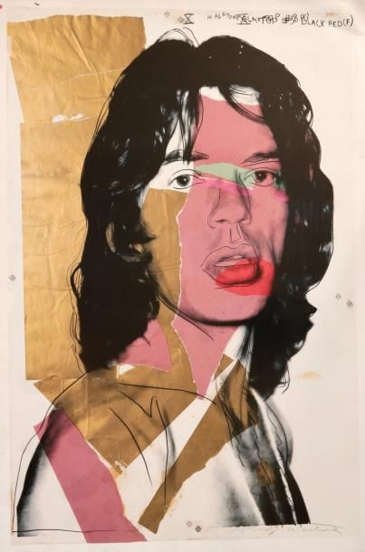 null 
Andy Warhol
Mick Jagger, 1975
Offset sur papier signée dans la planche
83,7...